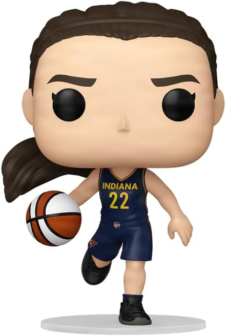 Caitlin Clark #02 Funko POP! Collectible Figurine, Indiana Fever