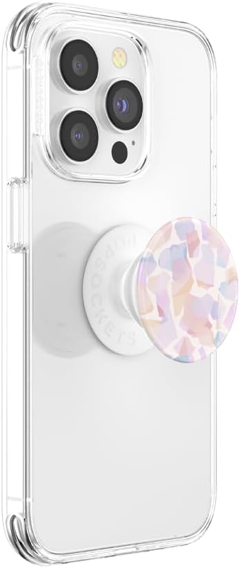 PopSockets Phone Grip for MagSafe, Magnetic Holder- Purple Fields