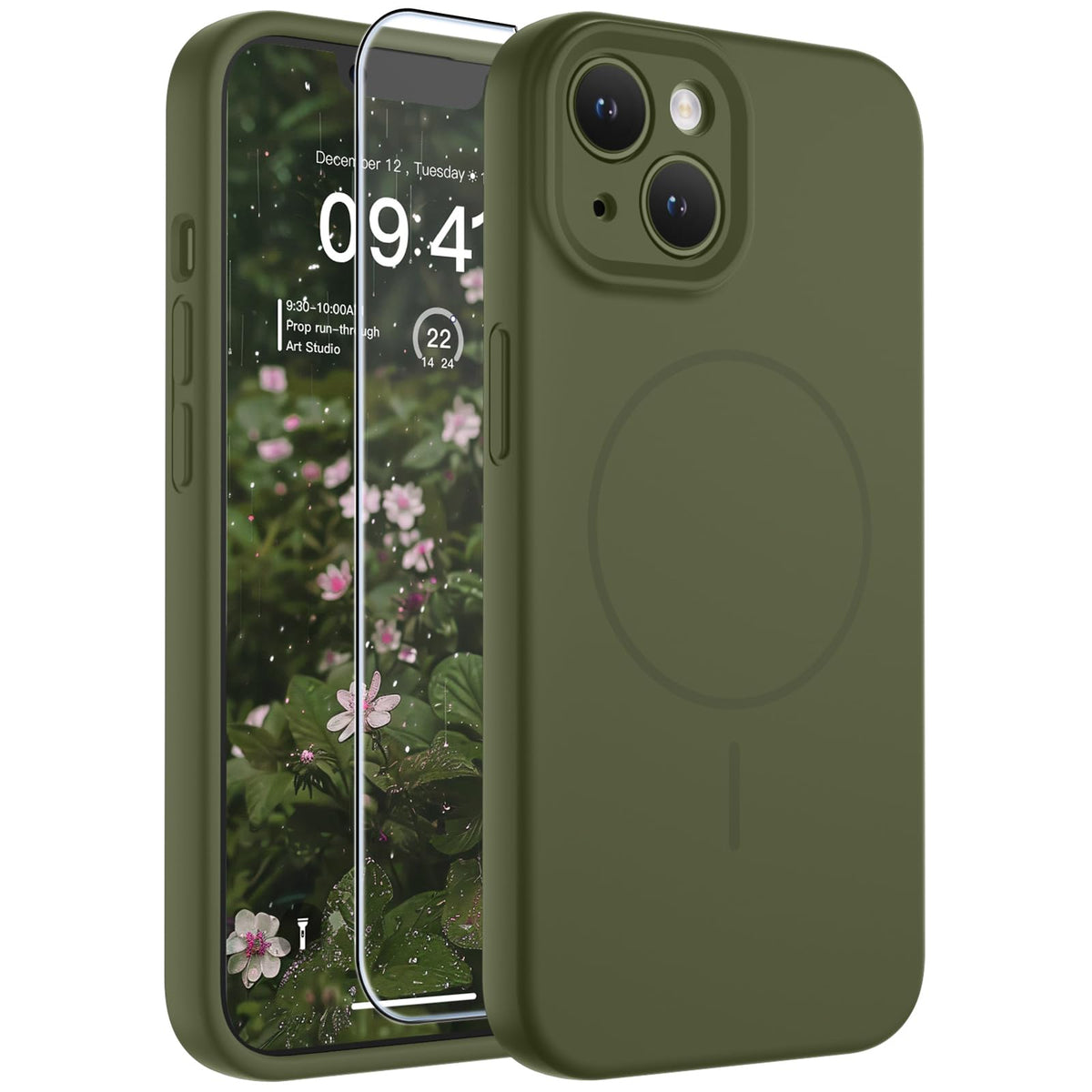 SUPFINE Silicone & Magnetic for iPhone 16 Pro Case