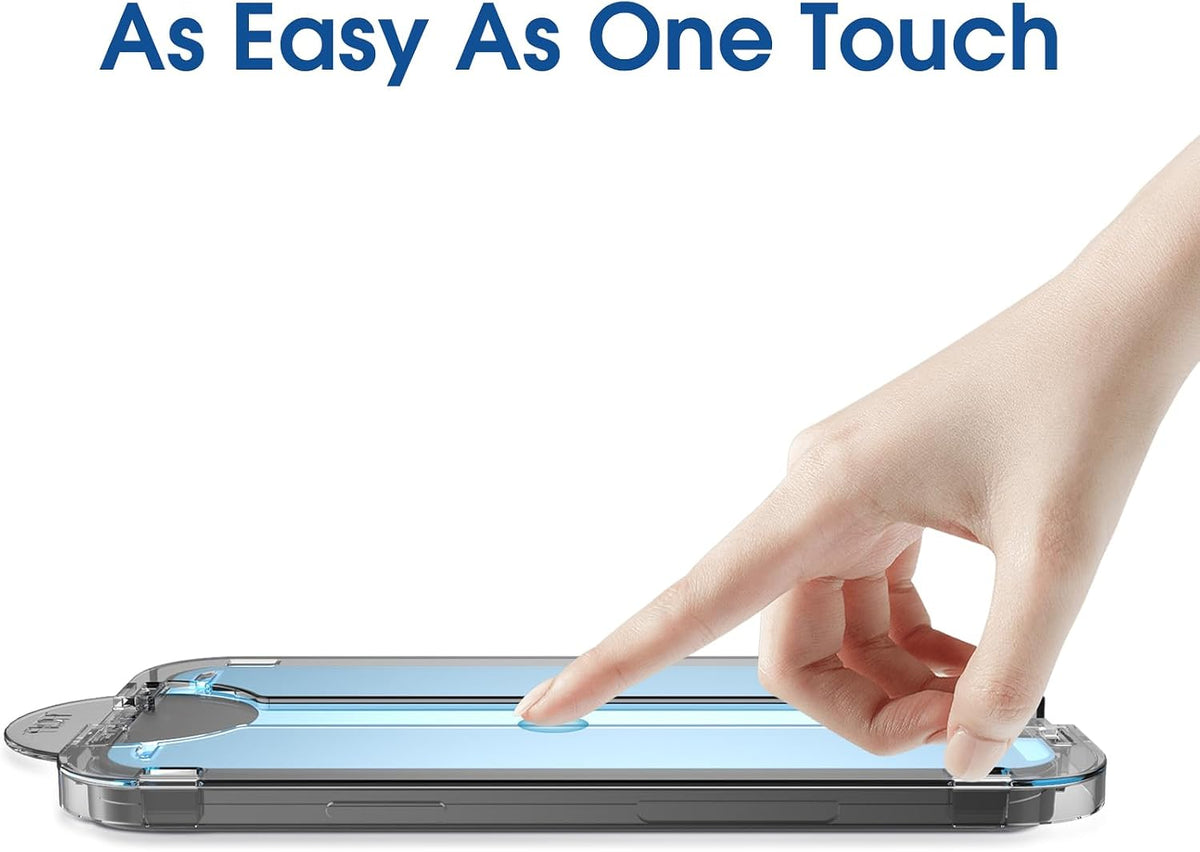 amFilm OneTouch for iPhone 18 Pro 6.3'' Screen Protector Tempered Glass