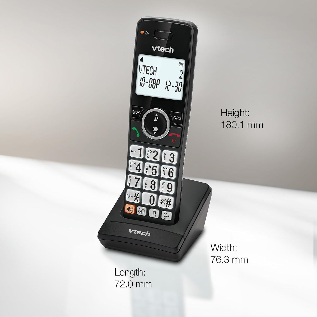 VTech EA5053 DECT Cordless Phone with Answering Machine,Nuisance Call Blocker, Volume Booster, Easy-to-Read Backlit Display, 18 Hours Talk-time, Handsfree Speakerphone, 4-Handset