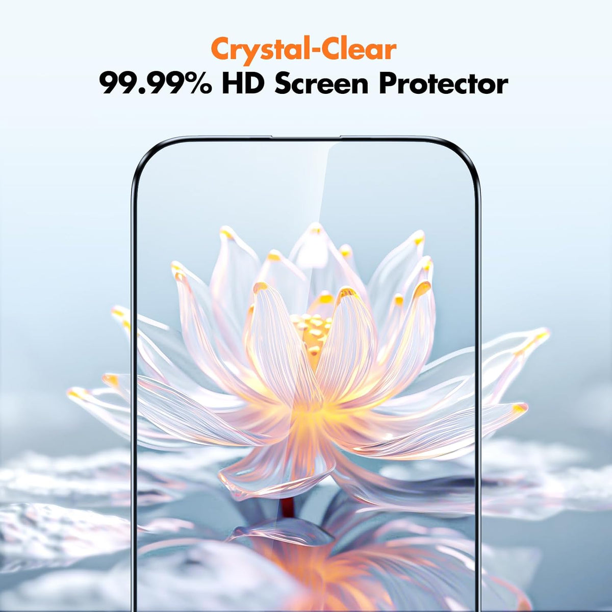 UNBREAKcable 3-Pack Screen Protector for iPhone 15, Full Coverage