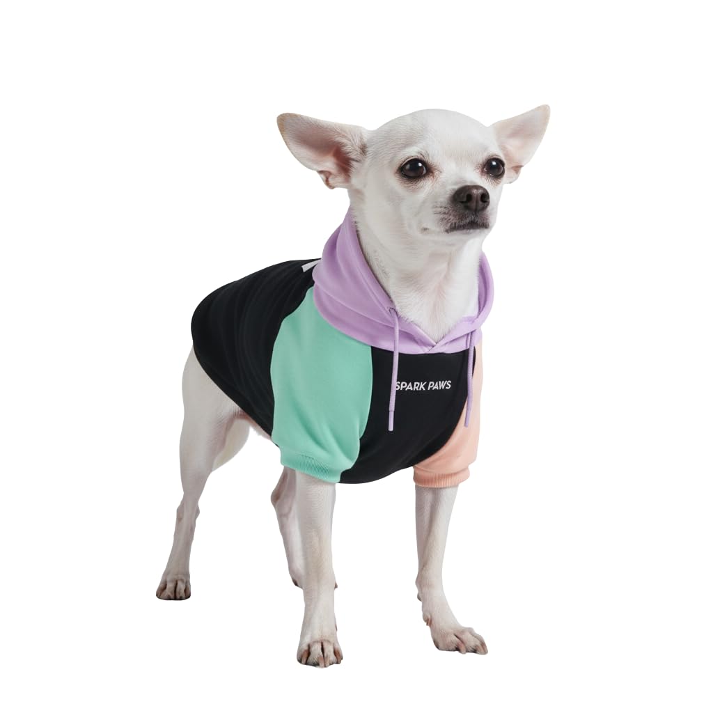 Spark Paws Dog Hoodie - Dog Sweater Sweatshirt Clothes for Large Dogs Puppy