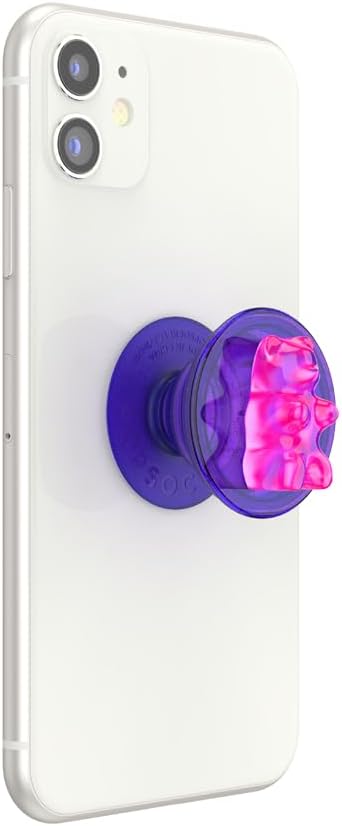 PopSockets Phone Grip for MagSafe, Magnetic Holder- Purple Fields