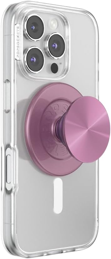 PopSockets Phone Grip for MagSafe, Magnetic Holder- Purple Fields