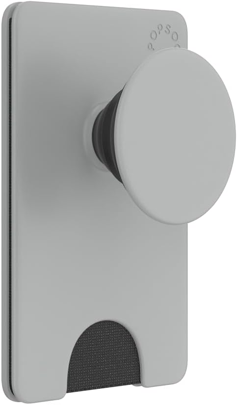 PopSockets Phone Wallet for MagSafe with Grip- Black