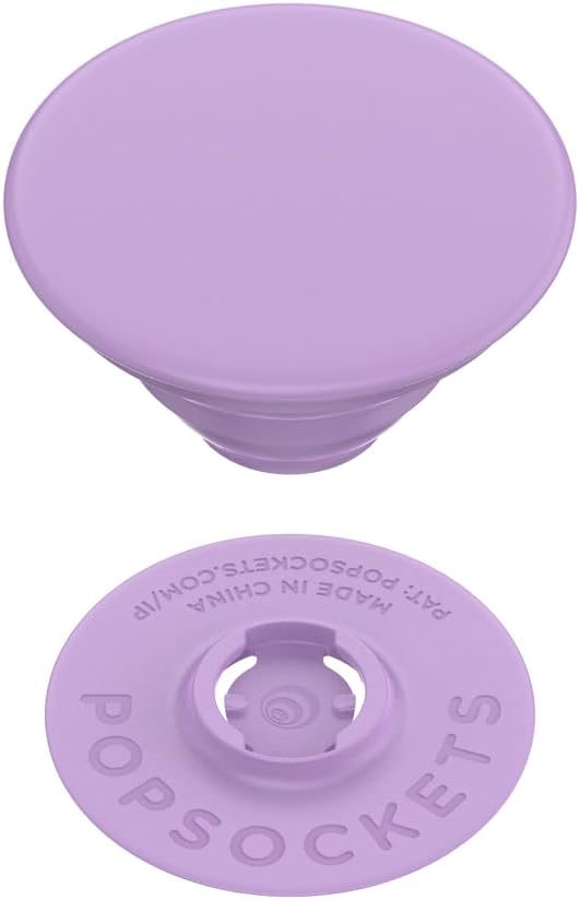 PopSockets Phone Grip for MagSafe, Magnetic Holder- Purple Fields