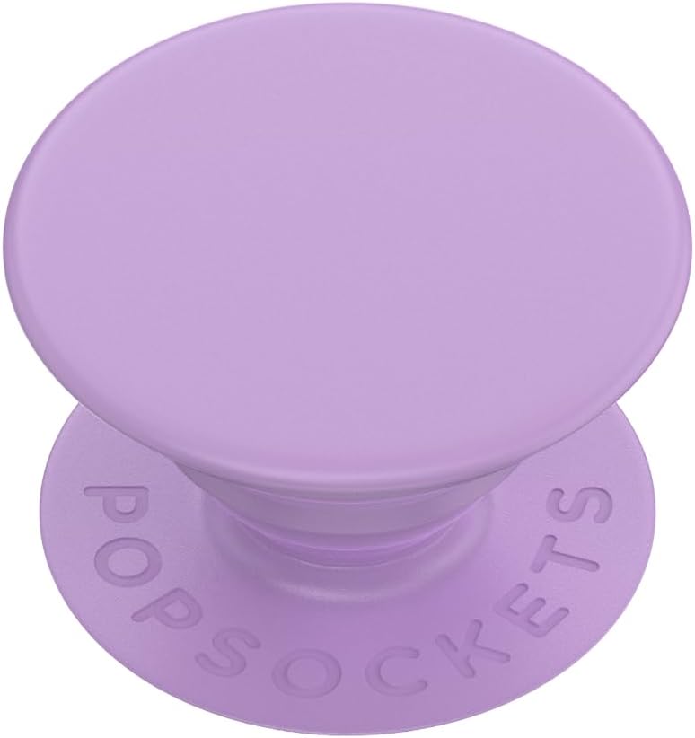 PopSockets Phone Grip for MagSafe, Magnetic Holder- Purple Fields