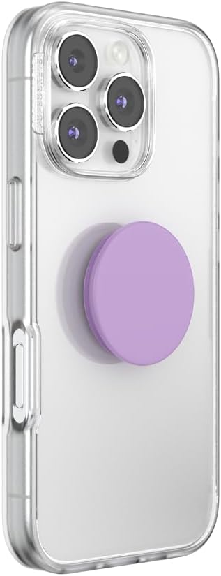 PopSockets Phone Grip for MagSafe, Magnetic Holder- Purple Fields