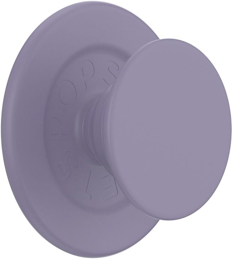 PopSockets Phone Grip for MagSafe, Magnetic Holder- Purple Fields