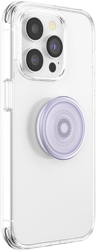 PopSockets Phone Grip for MagSafe, Magnetic Holder- Purple Fields