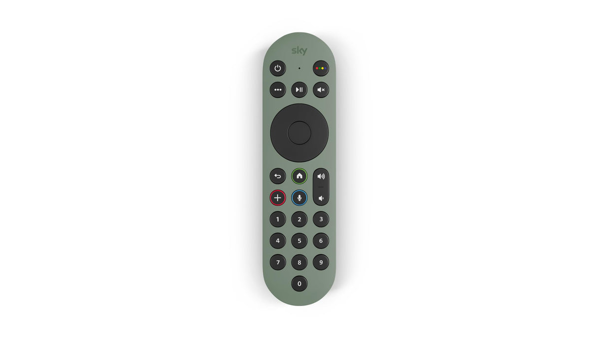 Sky Glass and Sky Stream TV Remote - Anthracite Black