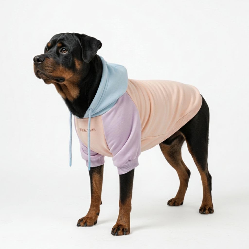Spark Paws Dog Hoodie - Dog Sweater Sweatshirt Clothes for Large Dogs Puppy