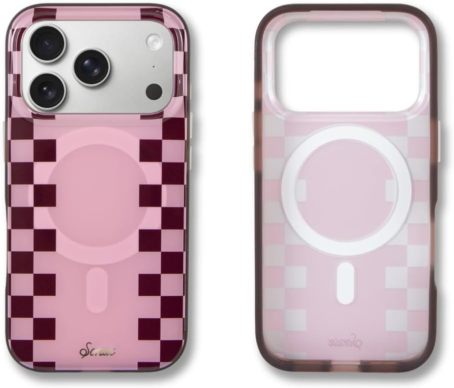 Sonix Case for iPhone 18 Pro, 17 Pro | Abstract Stripe Brown/Blue