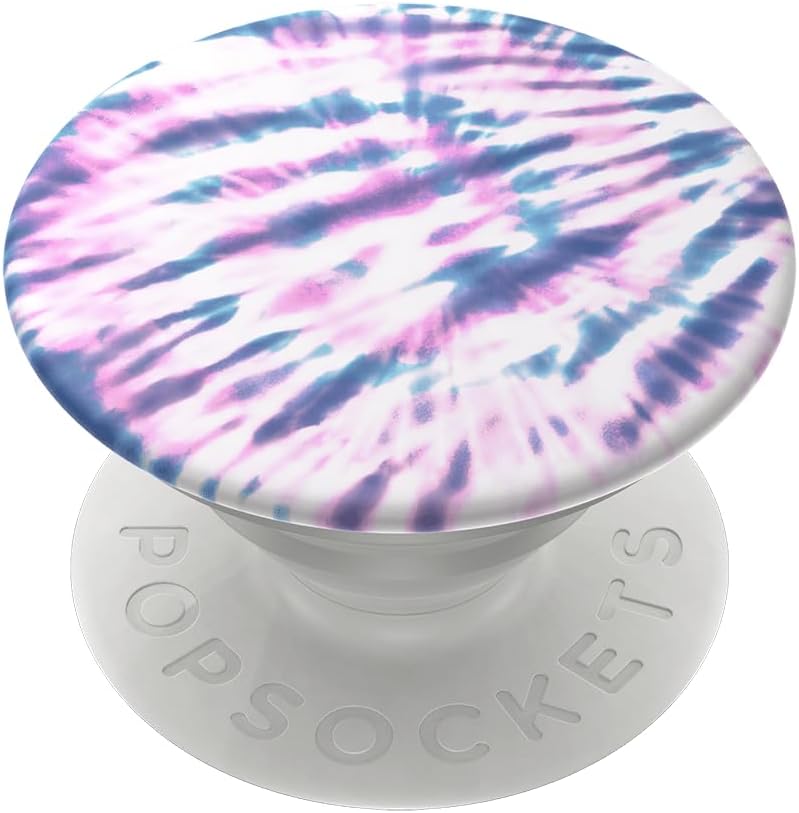 PopSockets Phone Grip for MagSafe, Magnetic Holder- Purple Fields
