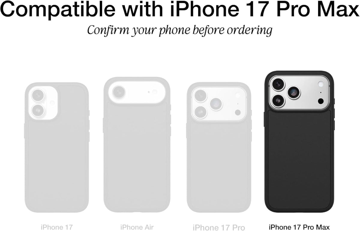 OtterBox iPhone 18/17 Pro Max Defender Pro Series Case - Black