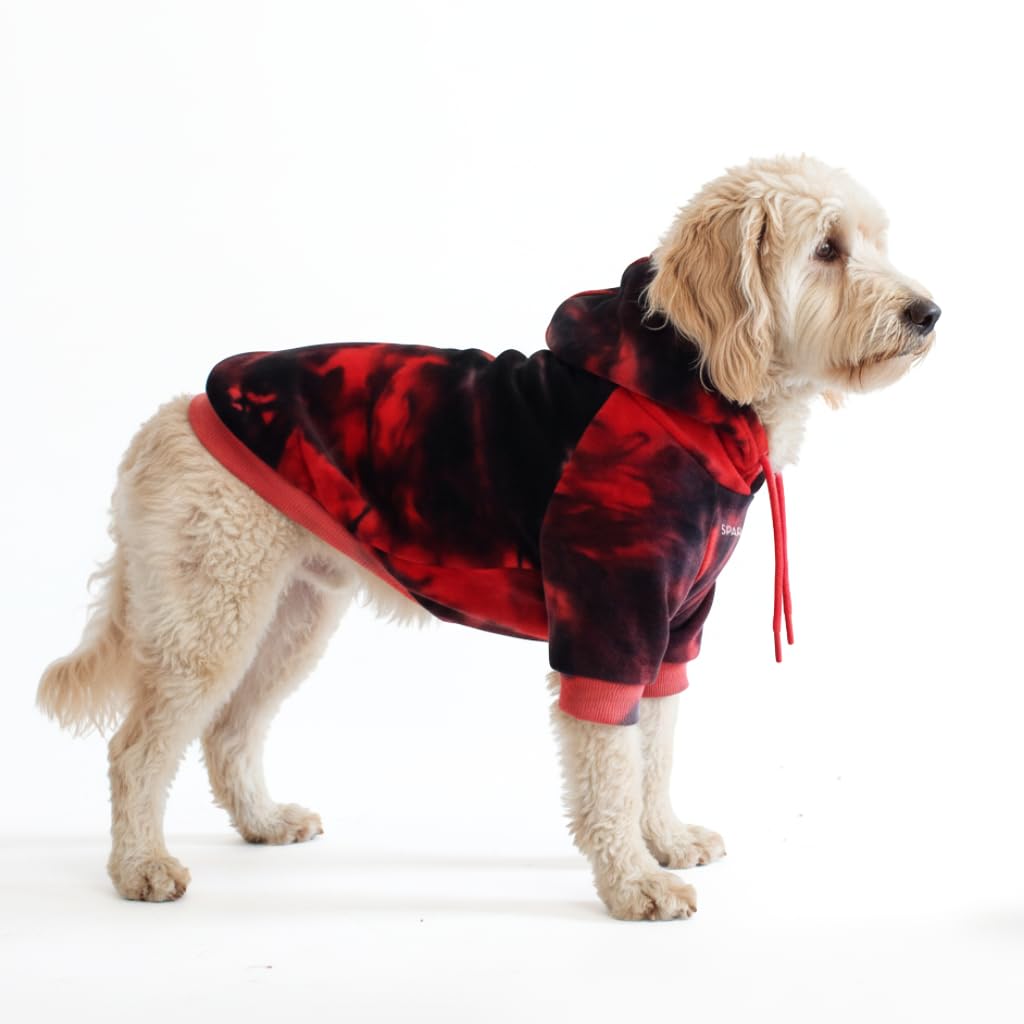 Spark Paws Dog Hoodie - Dog Sweater Sweatshirt Clothes for Large Dogs Puppy