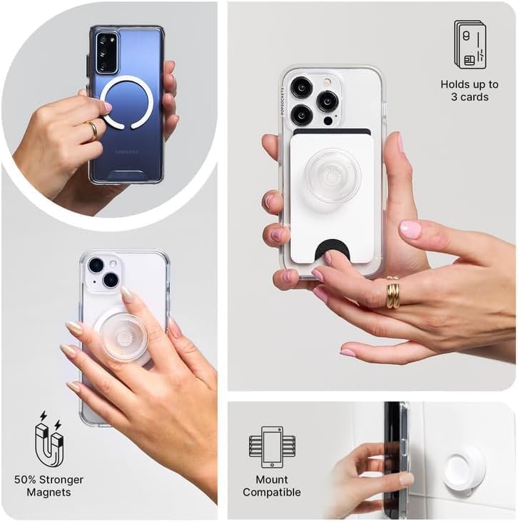 PopSockets Adhesive Phone Grip, Holder- Circus Regrind