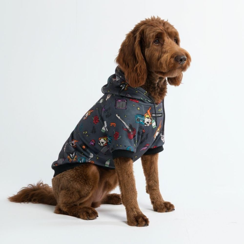 Spark Paws Dog Hoodie - Dog Sweater Sweatshirt Clothes for Large Dogs Puppy