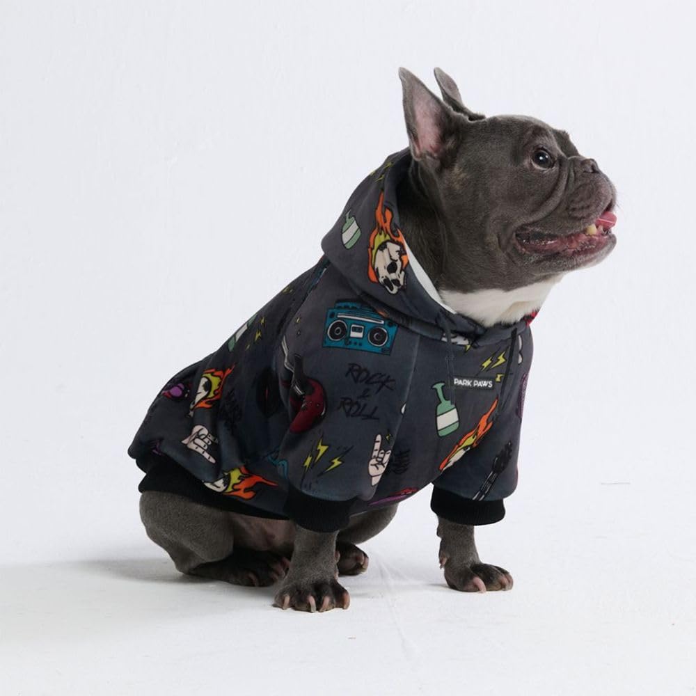Spark Paws Dog Hoodie - Dog Sweater Sweatshirt Clothes for Large Dogs Puppy