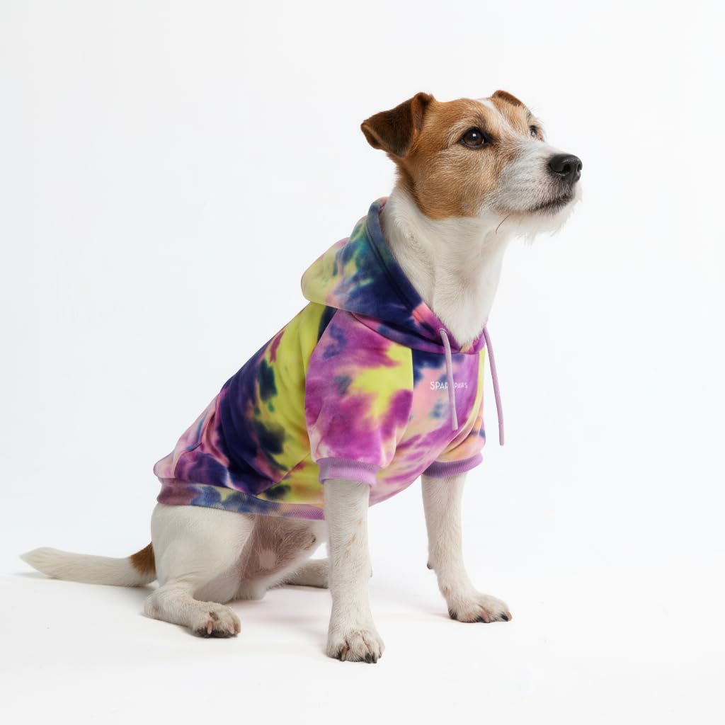 Spark Paws Dog Hoodie - Dog Sweater Sweatshirt Clothes for Large Dogs Puppy