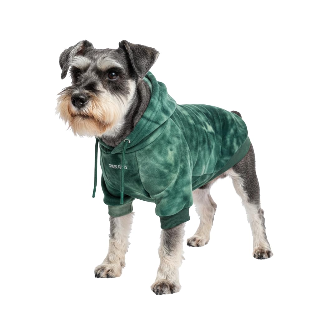 Spark Paws Dog Hoodie - Dog Sweater Sweatshirt Clothes for Large Dogs Puppy