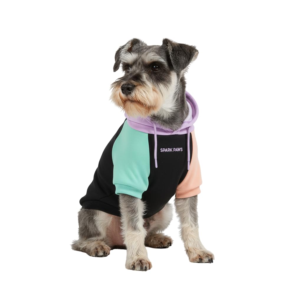 Spark Paws Dog Hoodie - Dog Sweater Sweatshirt Clothes for Large Dogs Puppy