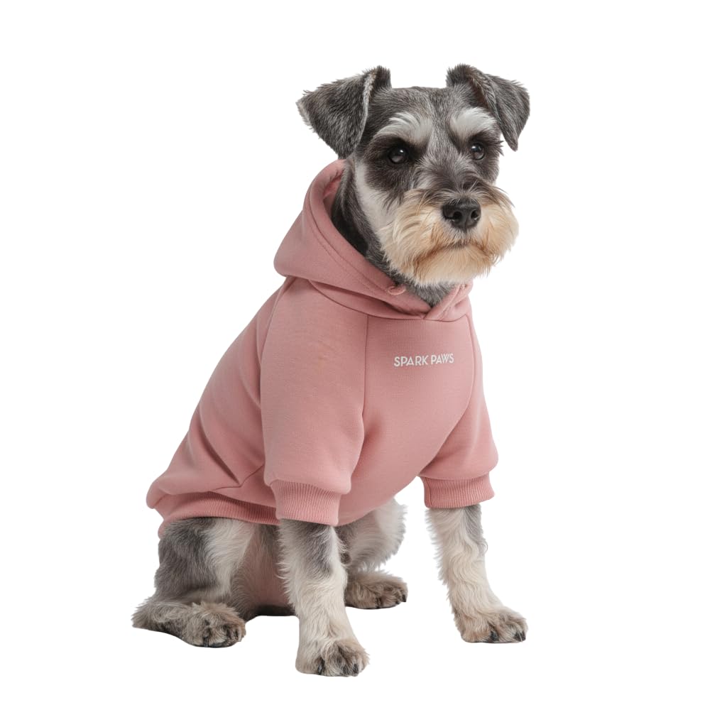 Spark Paws Dog Hoodie - Dog Sweater Sweatshirt Clothes for Large Dogs Puppy