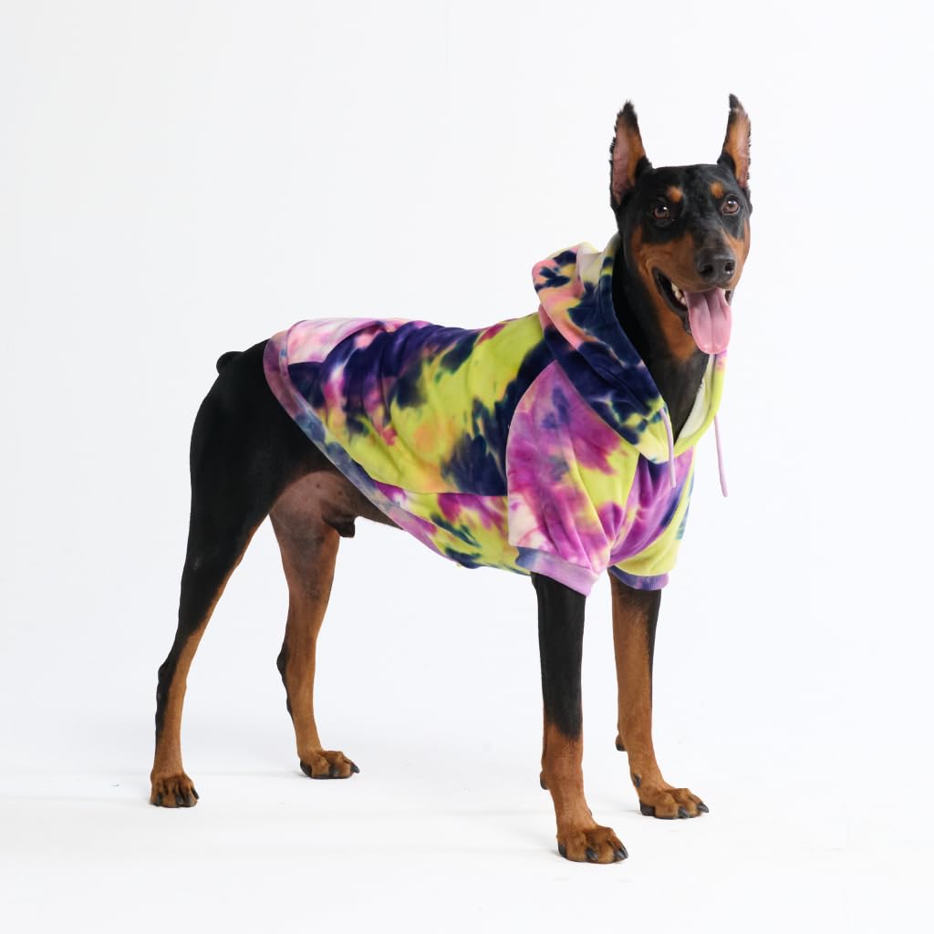 Spark Paws Dog Hoodie - Dog Sweater Sweatshirt Clothes for Large Dogs Puppy