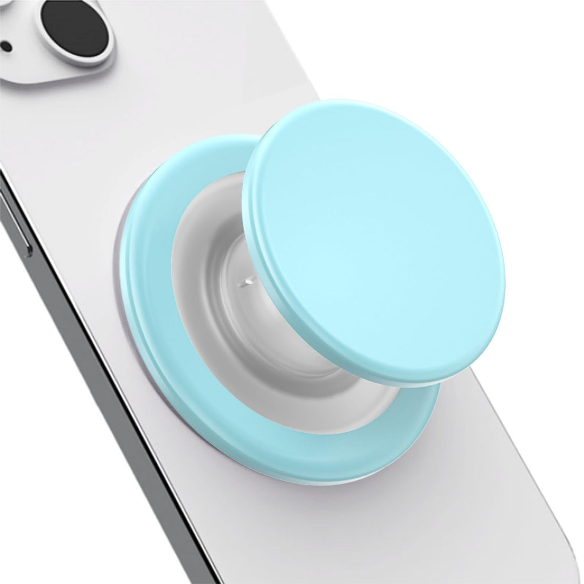 Grippopso Expandable Collapsible Mobile Phone Grip Stand Holder, Sky Blue