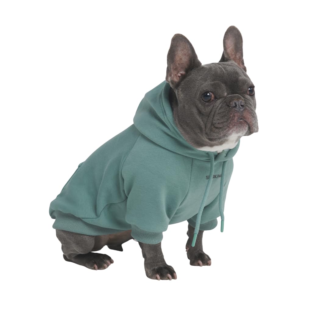 Spark Paws Dog Hoodie - Dog Sweater Sweatshirt Clothes for Large Dogs Puppy