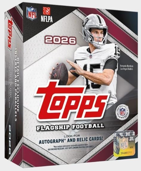 NEW 2026 ToppsFlagship Football Card MEGA Box