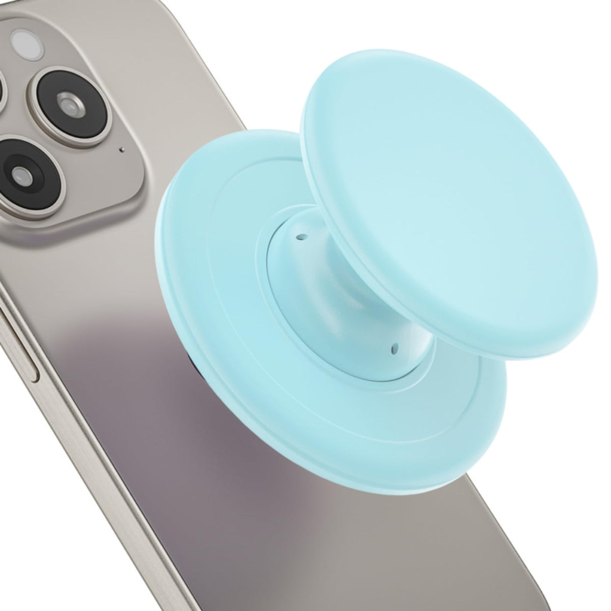 Grippopso Expandable Collapsible Mobile Phone Grip Stand Holder, Sky Blue