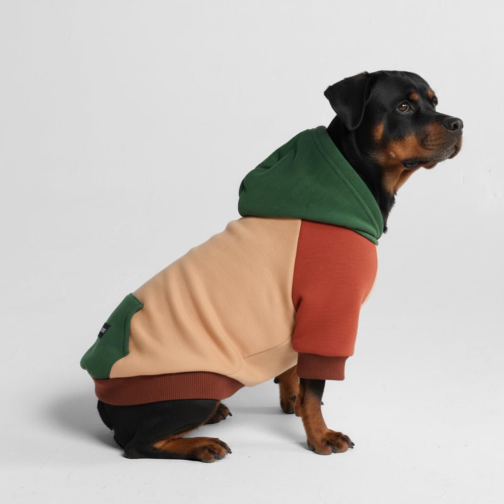 Spark Paws Dog Hoodie - Dog Sweater Sweatshirt Clothes for Large Dogs Puppy