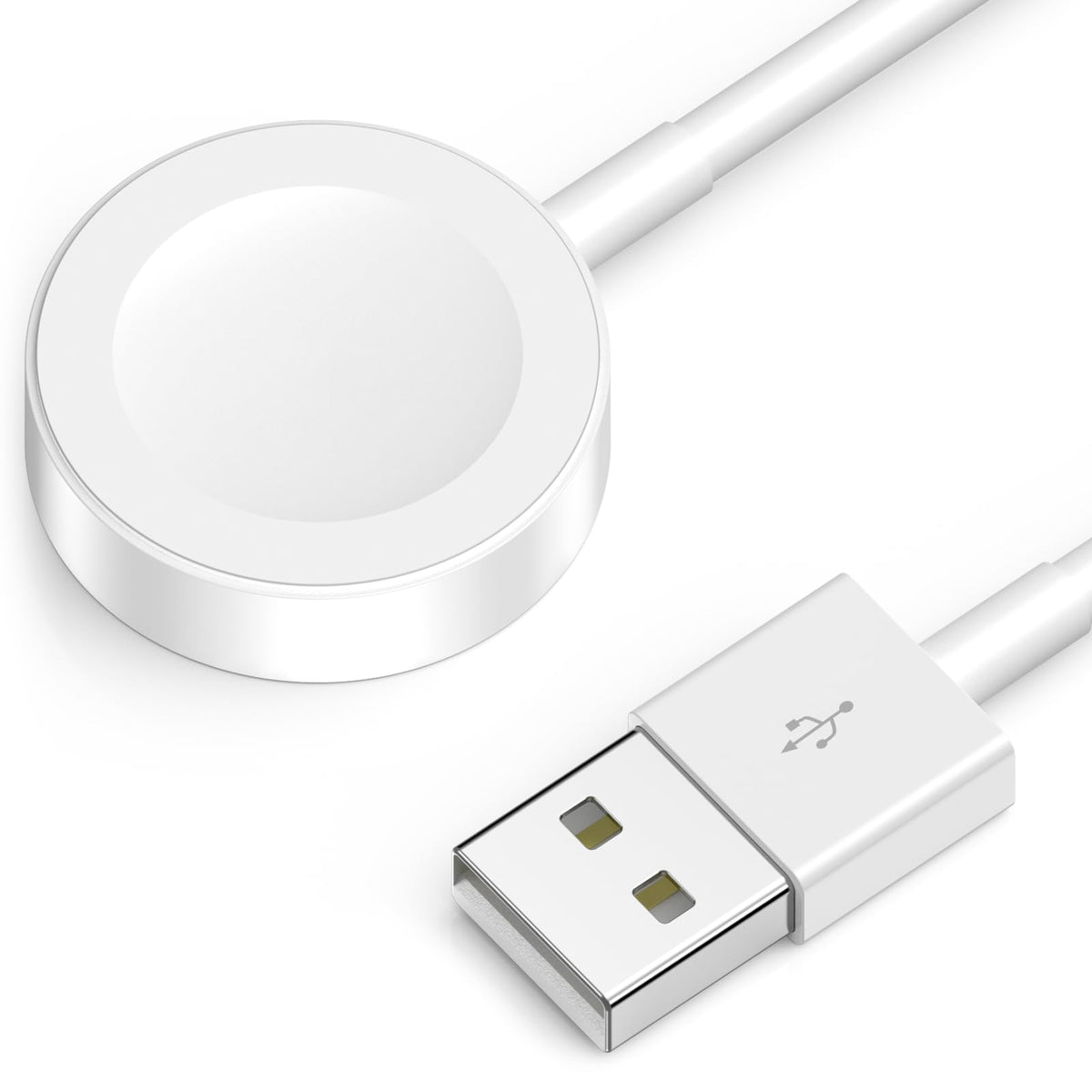 2026 Upgraded USB C for Apple Watch Charger Magnetic Charging Cable Portable Wireless Charging Compatible with iWatch Series 12/11/10/9/8/7/6/5/4/3/2-White