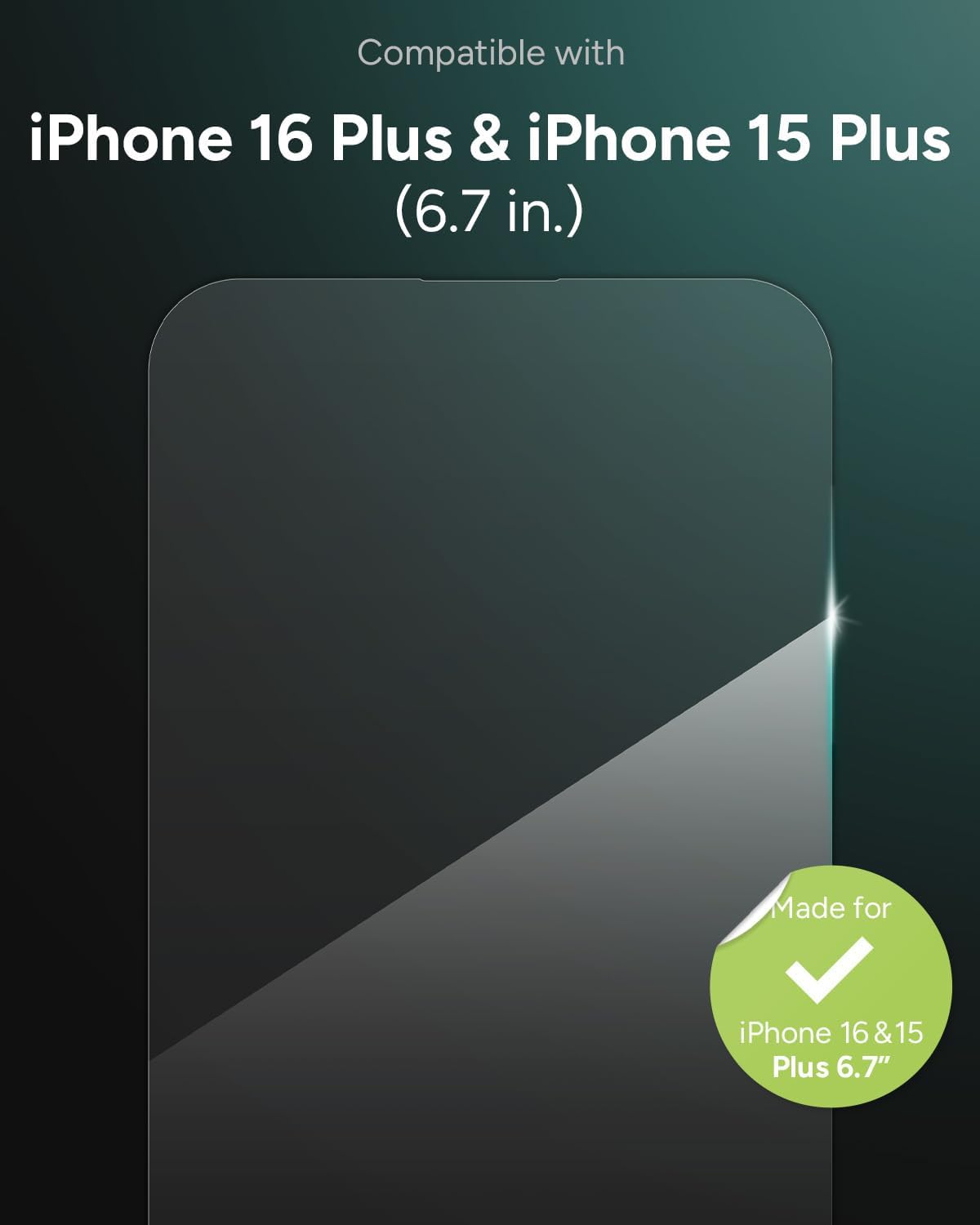 ZAGG Glass Elite Screen Protector for iPhone 17 Pro/ 18 Pro