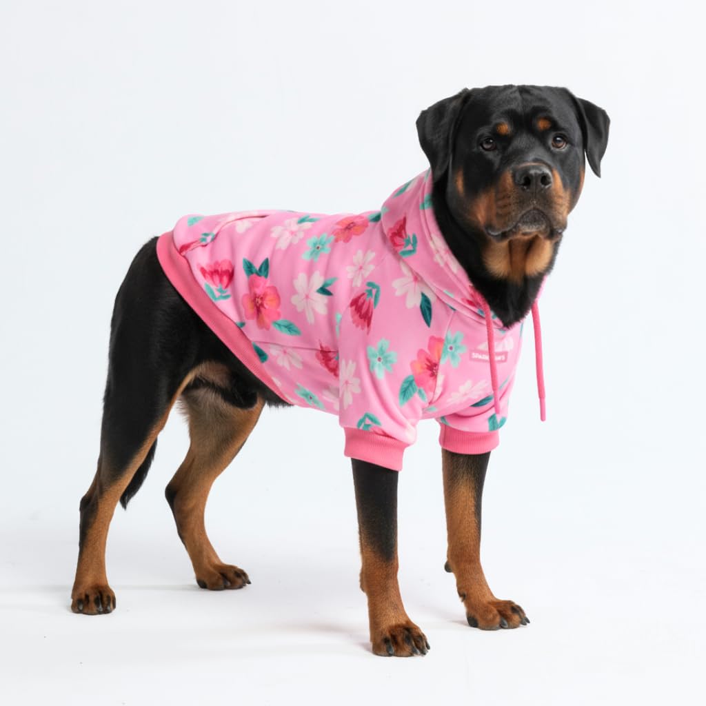 Spark Paws Dog Hoodie - Dog Sweater Sweatshirt Clothes for Large Dogs Puppy