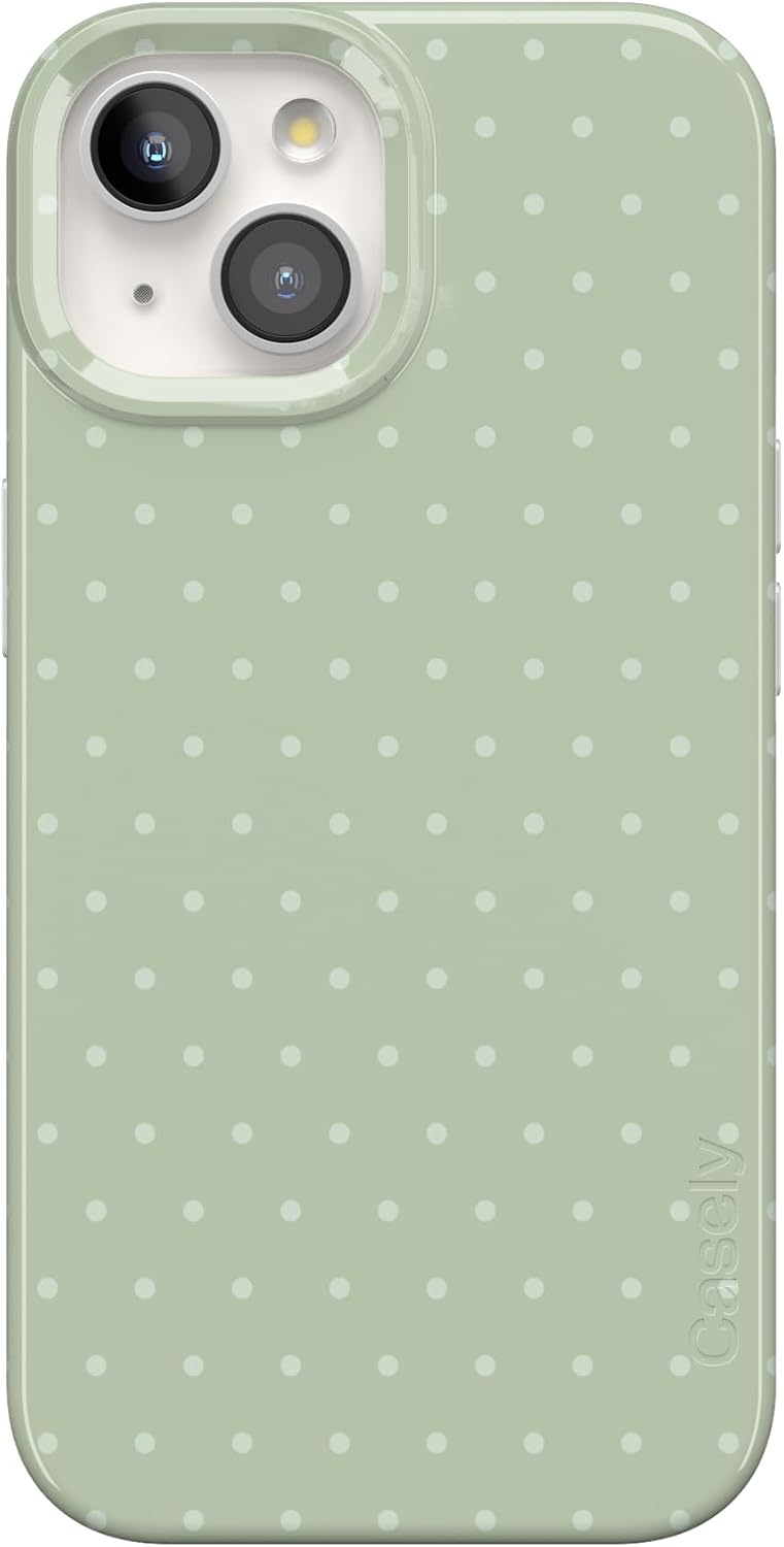 Casely iPhone 17 Case | Pastel Picnic | Blue Gingham | Compatible with MagSafe | Classic Ultra Thin Design