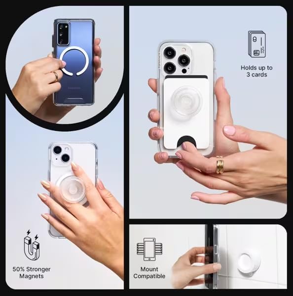 PopSockets Adhesive Phone Grip, Holder- Circus Regrind