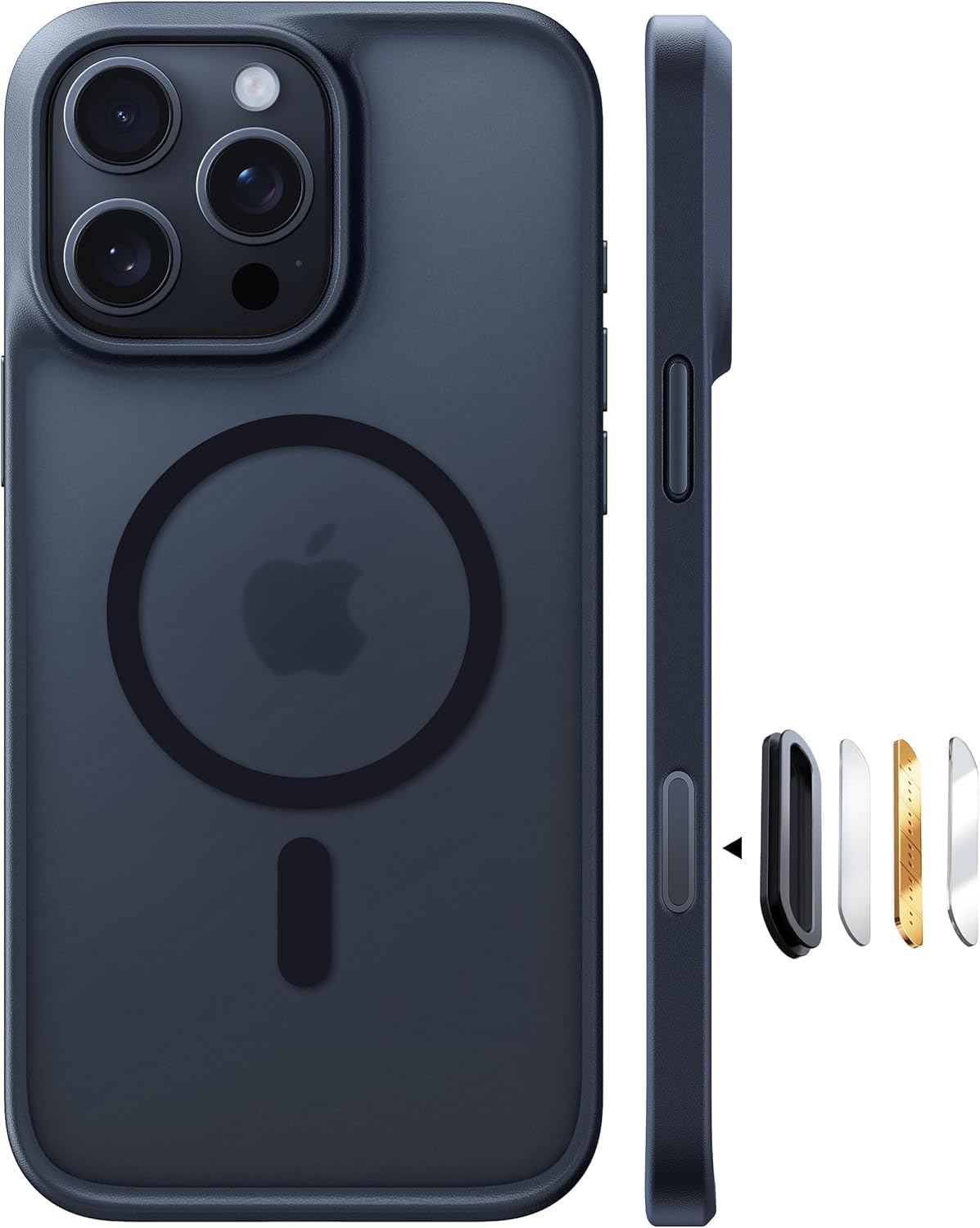 TORRAS for iPhone 18 Pro Case with MagSafe, 4X Mil-Grade Protection, Black