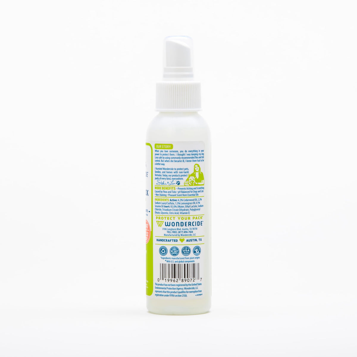 Wondercide Flea Tick & Mosquito Spray for Pets & Home - Rosemary 16 fl oz