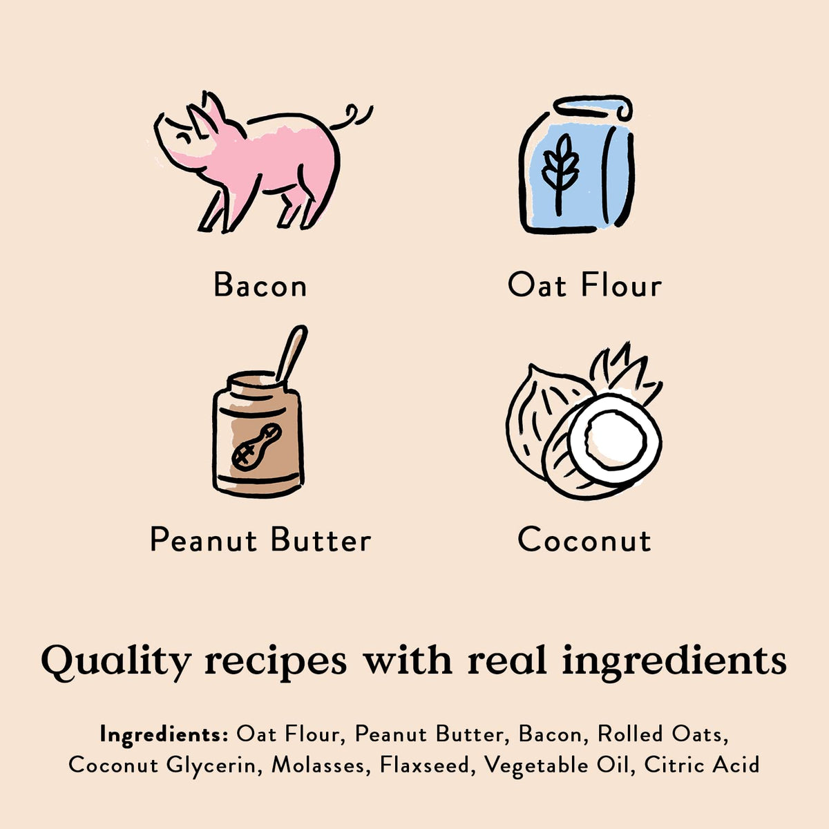 Bocce's Bakery Say Moo Soft & Chewy Dog Treats, Beef & Cheddar Flavor, 6 oz