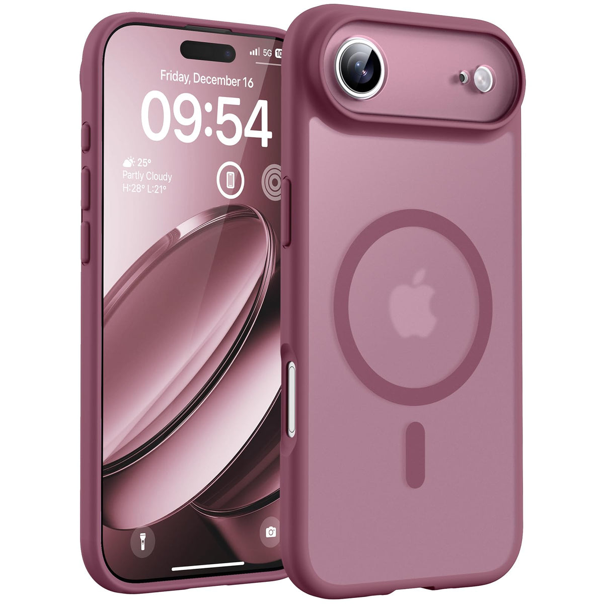 TOCOL for iPhone 13 Pro Max Case, Compatible with MagSafe, Black
