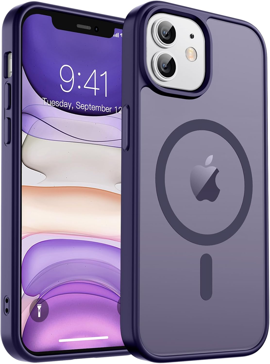 zapica Magnetic for iPhone Air Case, Dark Blue
