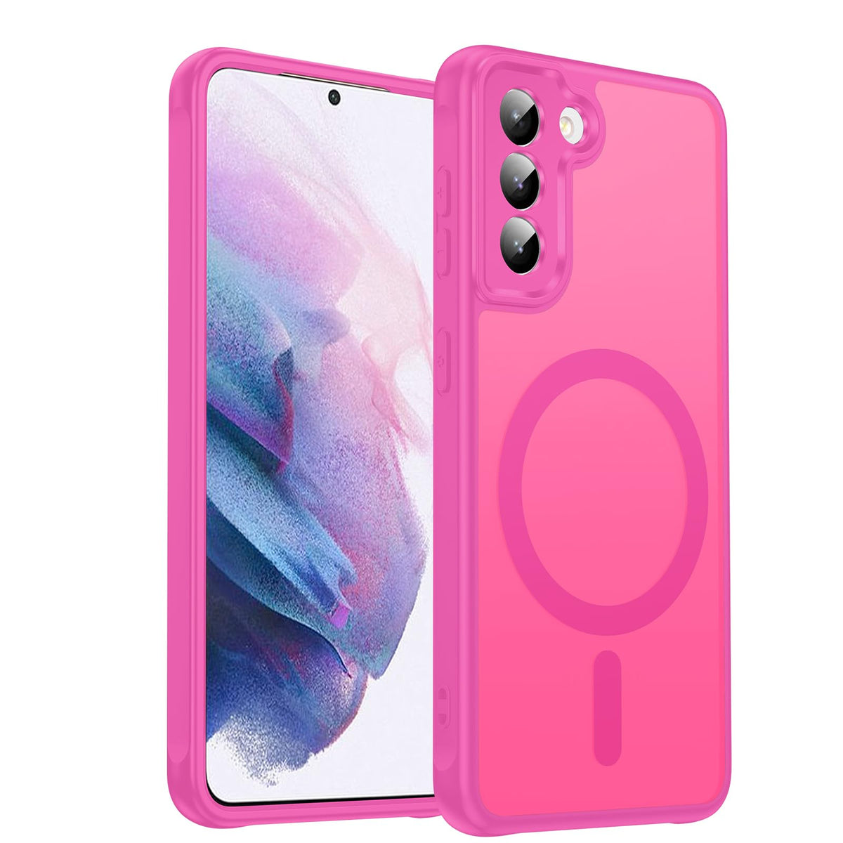 LeYi for Pixel-8A Phone Case: MagSafe Fit & Screen Protector Crystal Clear