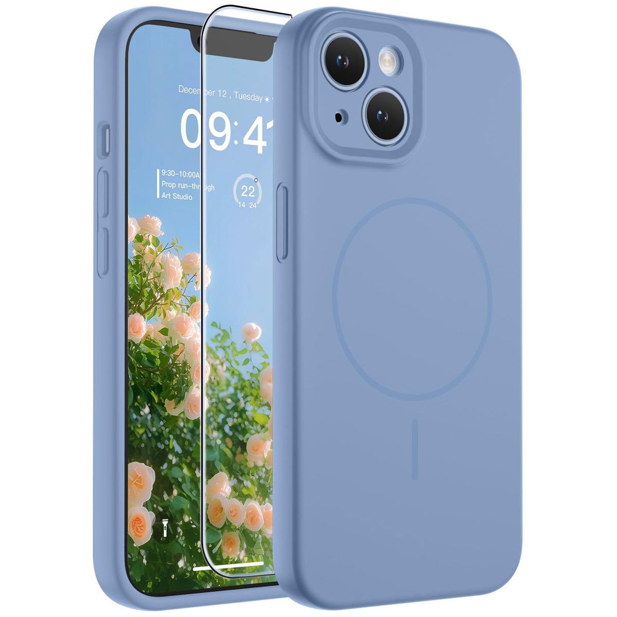 SUPFINE Silicone & Magnetic for iPhone 16 Pro Case