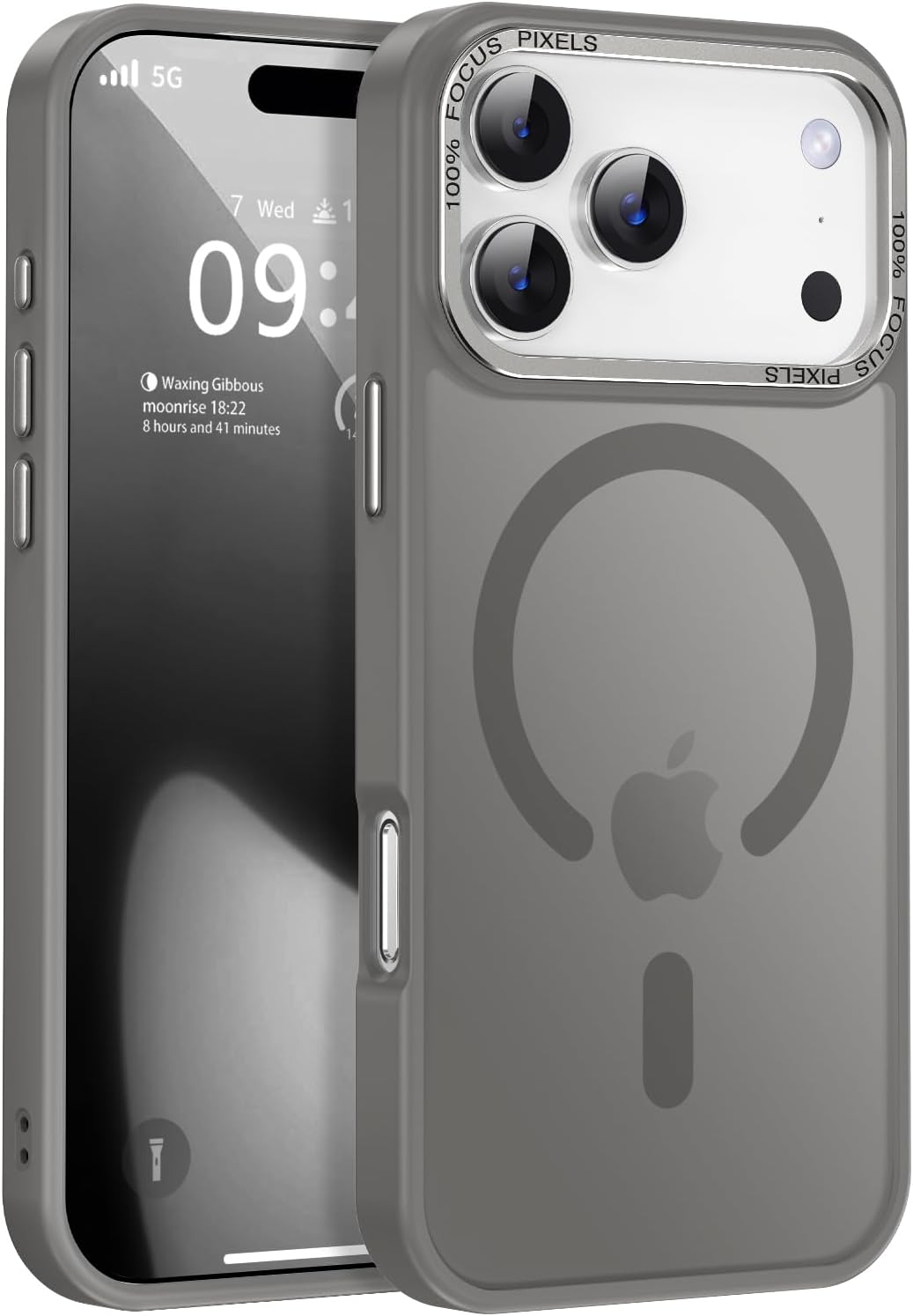 Newfuture Magnetic for iPhone Air Case Matte Shockproof, Light Blue