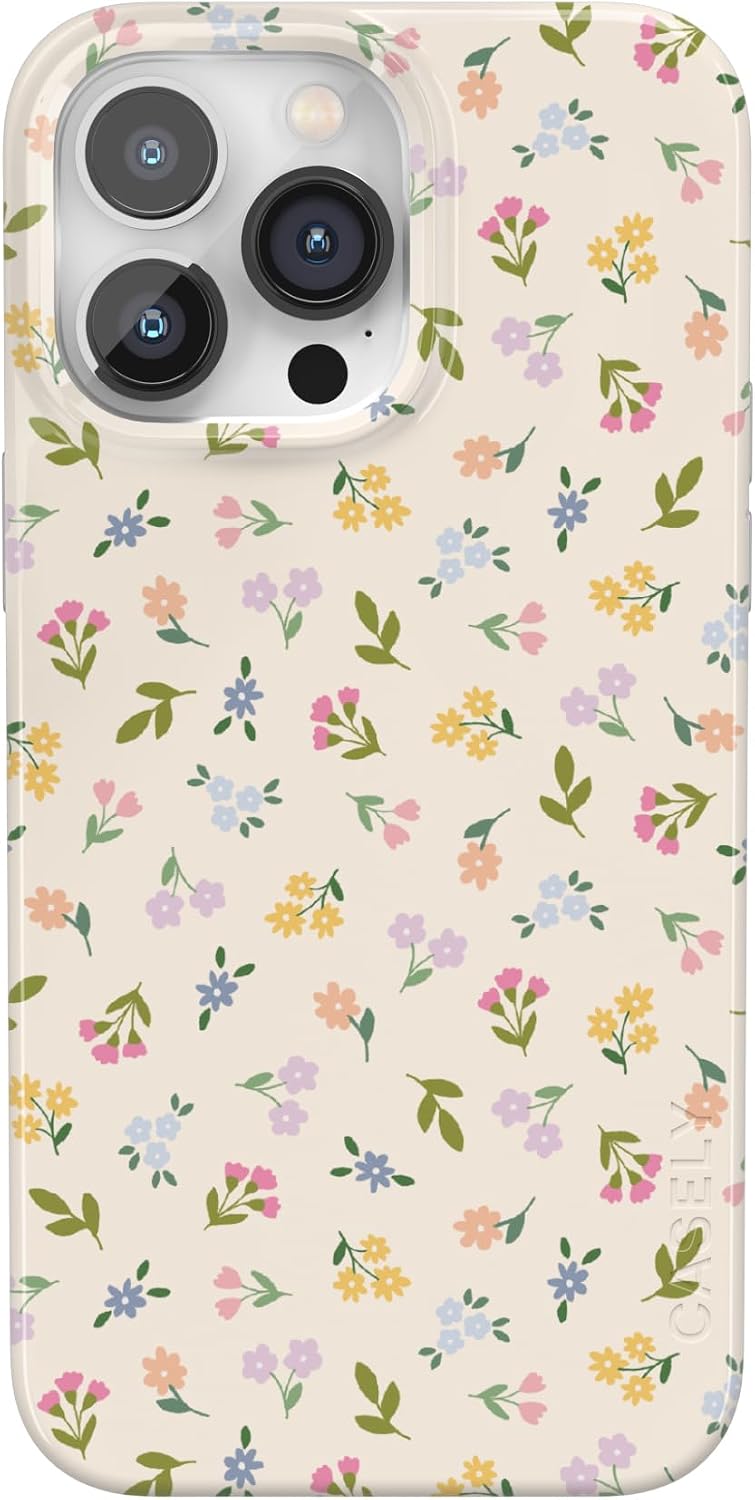 Casely iPhone 17 Case | Pastel Picnic | Blue Gingham | Compatible with MagSafe | Classic Ultra Thin Design