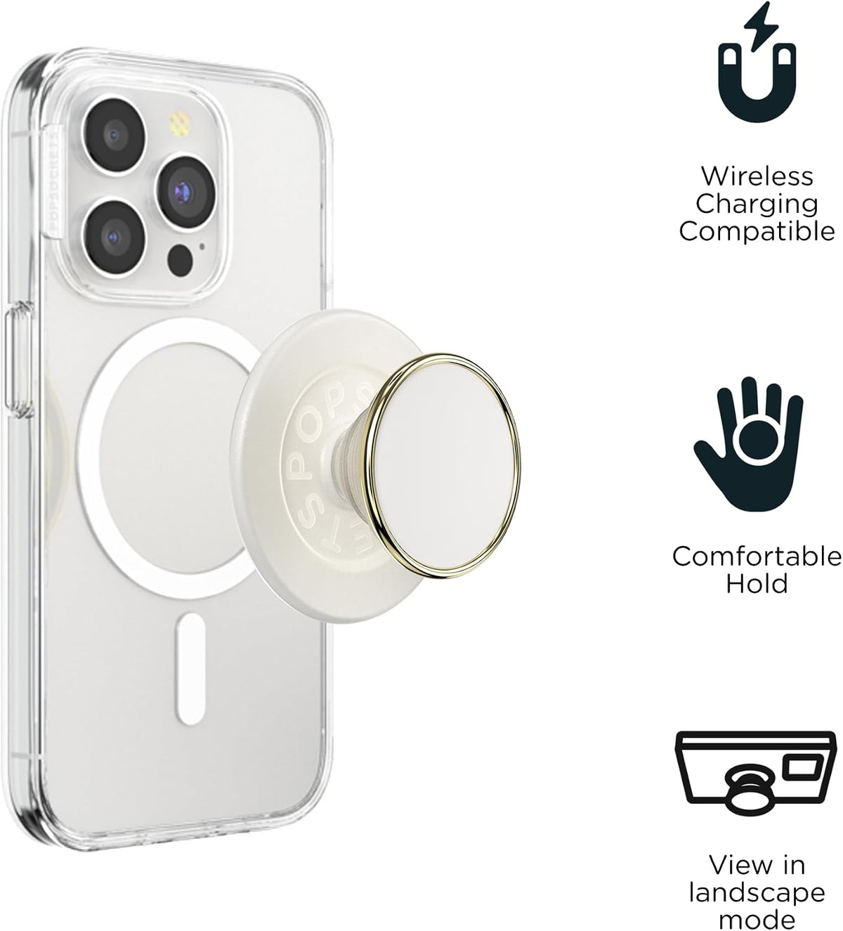 PopSockets Adhesive Phone Grip, Holder- Circus Regrind