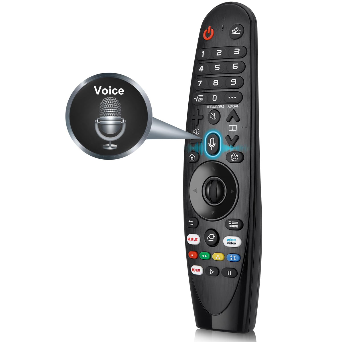 Universal TV Remote for Hisense-Smart-TV-Remote-Control-Replacement
